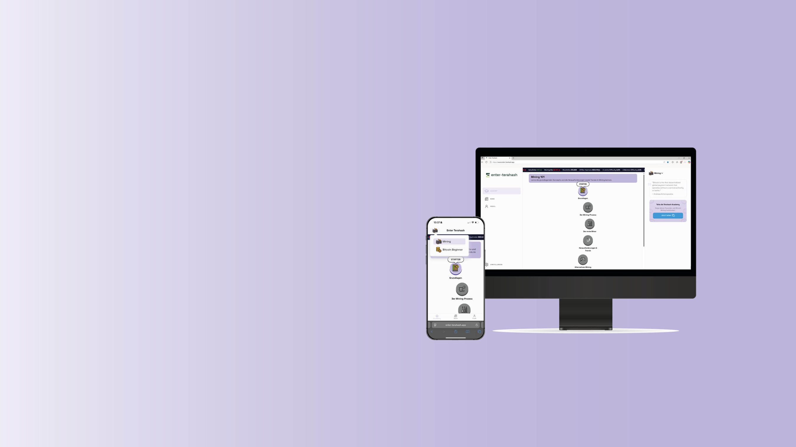 Dein Partner für Bitcoin Mining | terahash